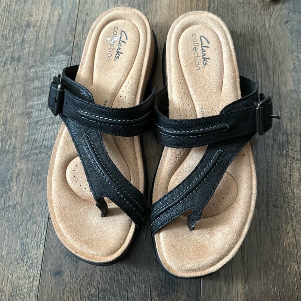 Clark’s women black sandal